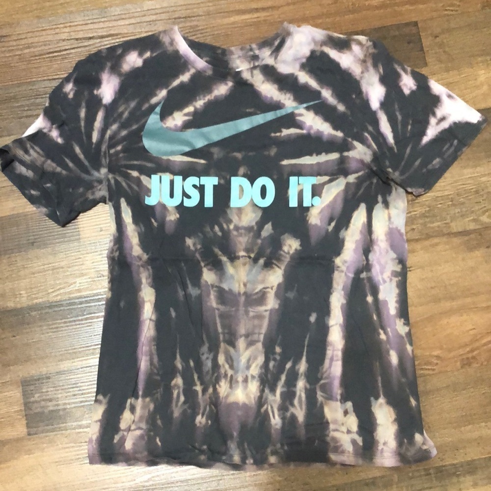 Nike T-shirt just do it Tye dye